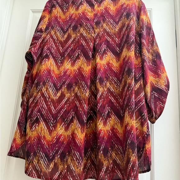 Faded Glory Women's Printed Blouse - Picture 12 of 12